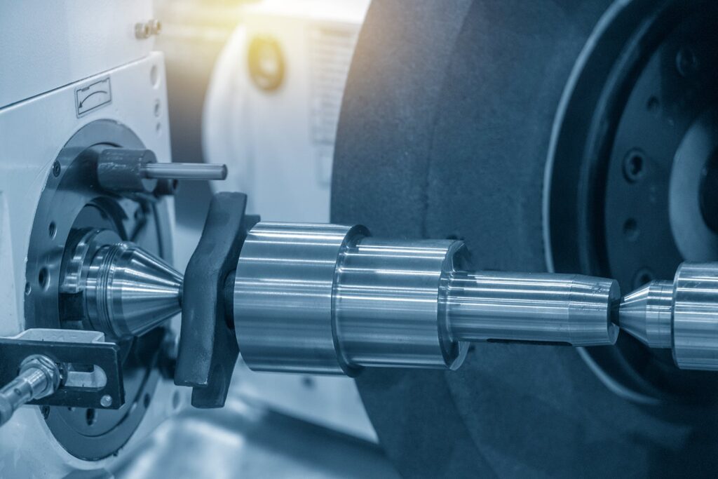 Cylindrical grinding machine steel